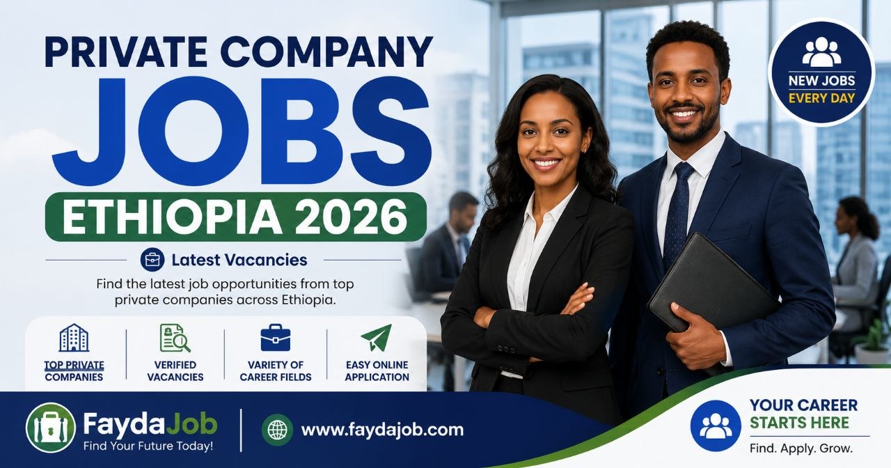 Private company jobs in Ethiopia