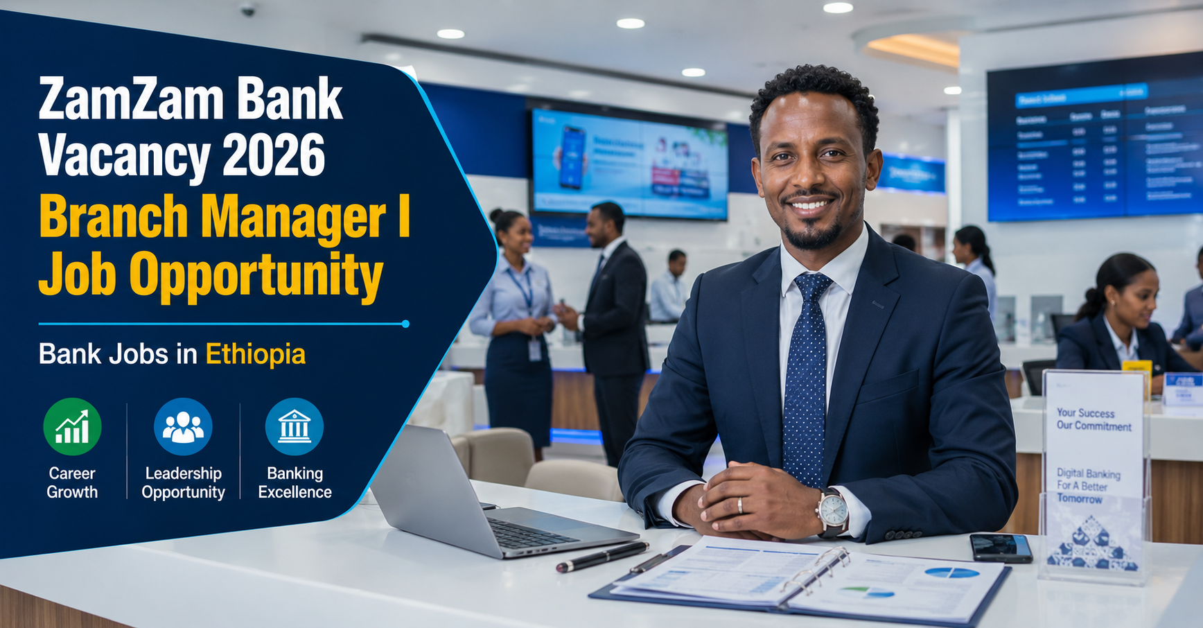 zamzam-bank-branch-manager-vacancy-2026 ZamZam Bank Branch Manager I Vacancy 2026 banking job opportunity in Ethiopia